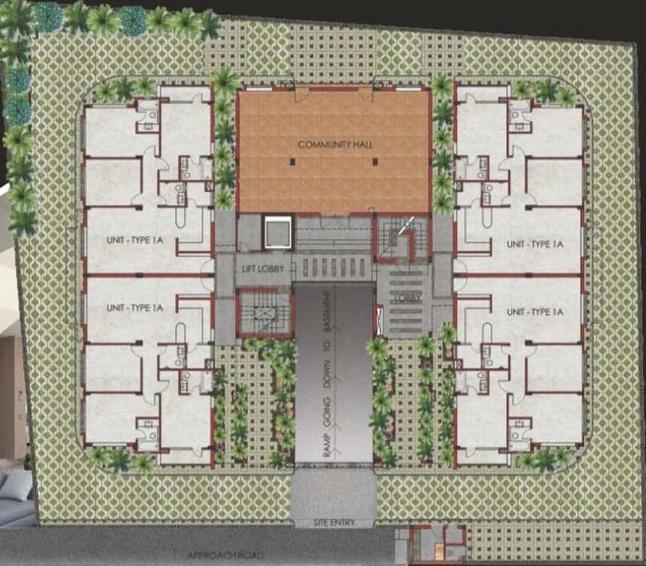 Master Plan of Altair Casa Clasico in Rupaspur, Patna - Image 14420