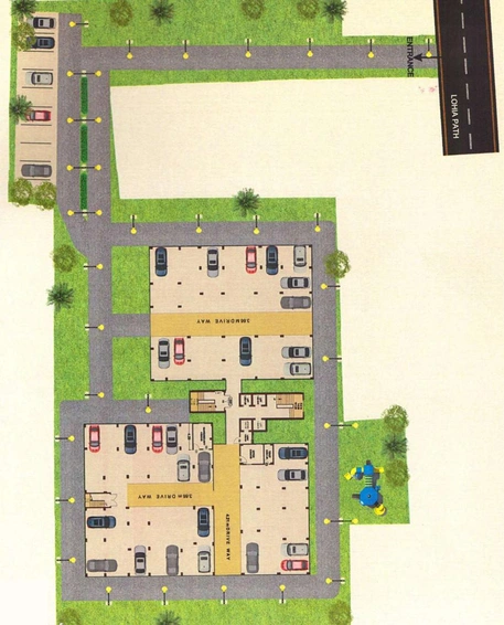 Master Plan of Luv Kush Khajpura Garden City in Jagdeo Path, Patna - Image 34649