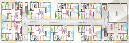 Floor Plan of Deep Park West in Danapur, Patna - Image 14426