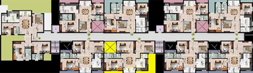 Floor Plan of Global Bella Casa in Peelamedu, Coimbatore - Image 6973