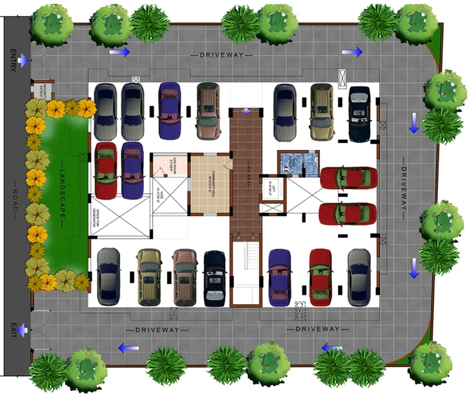 Master Plan of Sankar Subham in Thudiyalur, Coimbatore - Image 9364