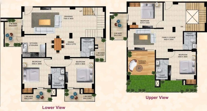 4 BHK Penthouse in BPL Hari Nagar Group Housing in Phulwari Sharif, Patna - Image 466297