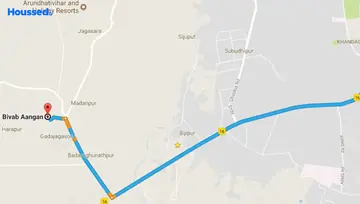 Location of Bivab Aangan - Image 7141