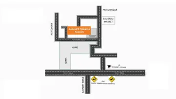 Location of Aaniket Pramila Palace - Image 14529