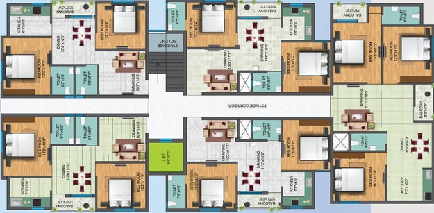 Master Plan of JB Park View in Hanspal, Bhubaneswar - Image 92851