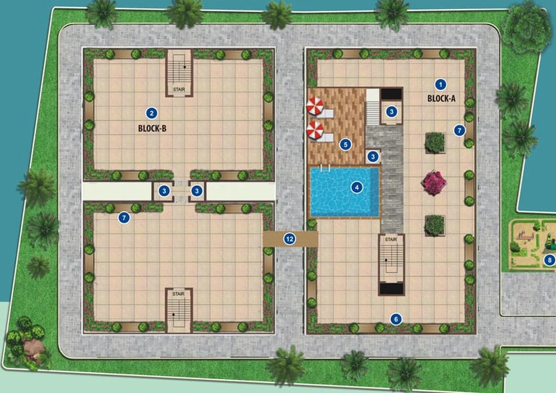 Master Plan of Laxmi Annex in Hanspal, Bhubaneswar - Image 50105