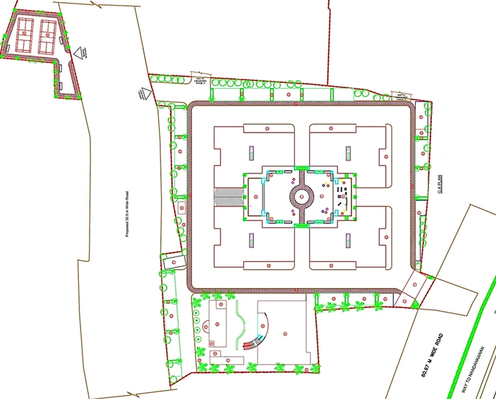 Master Plan of Nawah 9 Boulevard in Raghunathpur, Bhubaneswar - Image 7390