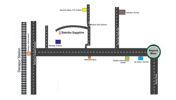 Location of Satvika Sapphire - Image 34857