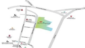 Location of Appaswamy The Bloomingdale - Image 9083