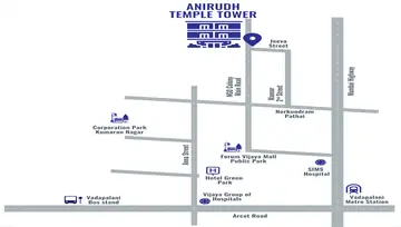 Location of Anirudh Temple Tower - Image 48657