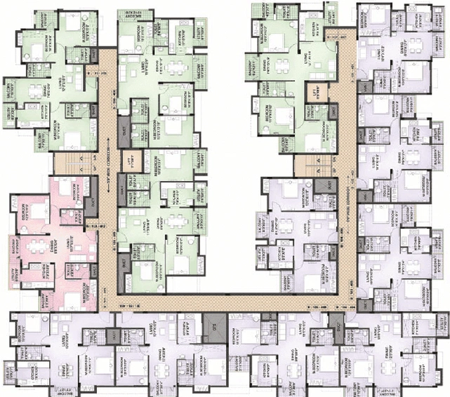 Floor Plan of LML Prakriti in Tambaram, Chennai - Image 56973
