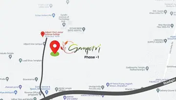Location of Ariscon Gangotri - Image 7519