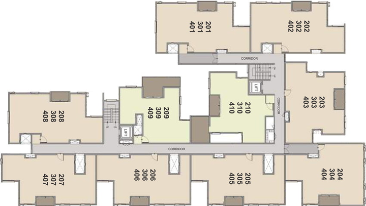Floor Plan of DAC Manapark in Manapakkam, Chennai - Image 9022