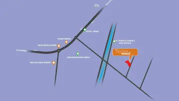 Location of Stairway Om Tara Residency - Image 7525