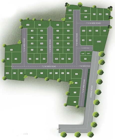 Master Plan of DAC Silicon Valley in Navalur, Chennai - Image 9158
