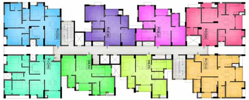 Floor Plan of Prestige Windsor Park in Vanagaram, Chennai - Image 9170