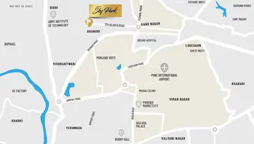Location of Gulmohar Sky Park - Image 18741