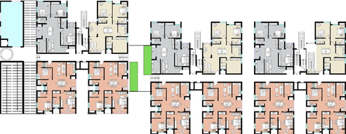 Floor Plan of Sriyam The Crest Annex in Patia, Bhubaneswar - Image 50670