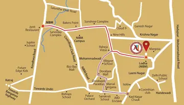 Location of Kanifnath Archana Paradise - Image 18702
