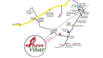 Location of Shree Vihar - Image 7419