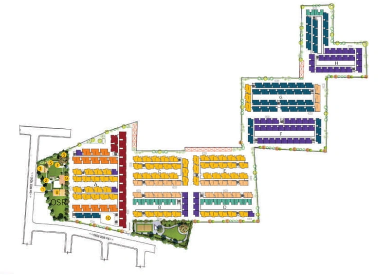 Master Plan of Urbanrise Jubilee Residences in Guduvancheri, Chennai - Image 20383