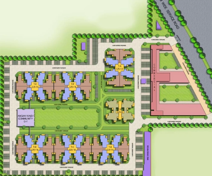 Master Plan of MRG The Balcony in Sector 93, Gurgaon - Image 50889