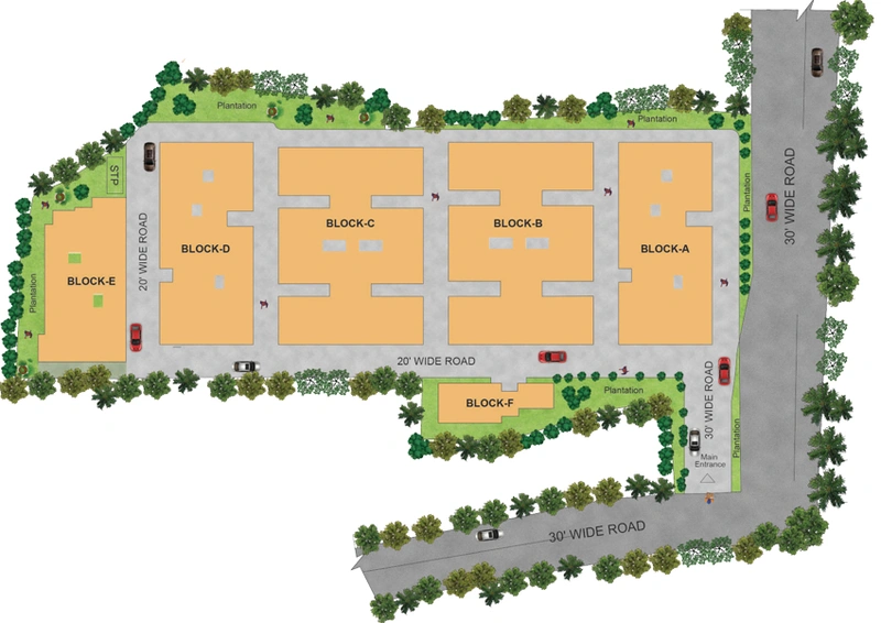 Master Plan of HN Regalia in Khandagiri, Bhubaneswar - Image 7536