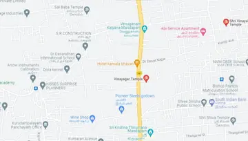 Location of Bannari Umbrella Apartment - Image 14600