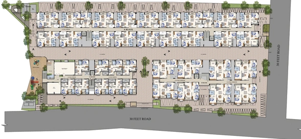 Master Plan of Town United City in Vilankurichi, Coimbatore - Image 14607