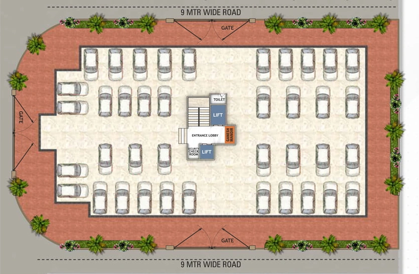 Master Plan of Pinnacle Durvang Vasant Imperial in Manish Nagar, Nagpur - Image 13204