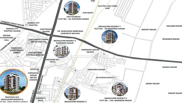 Location of Shree Mahalaxmi Regency 8 - Image 8249
