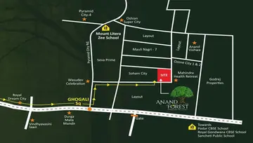 Location of White Panda Anand Forest - Image 13240