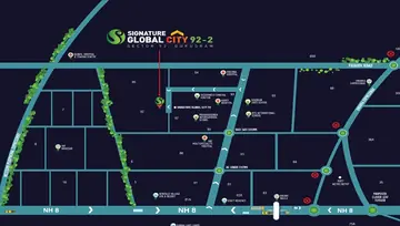 Location of Signature Global City 92 - Image 75650
