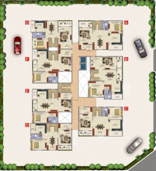 Master Plan of Elysium Boulevard in ATT Colony, Coimbatore - Image 49574