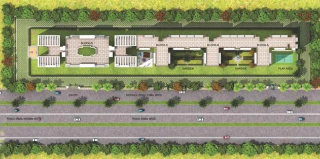 Master Plan of Landmark Imperial Heights in Sector 88, Faridabad - Image 56796