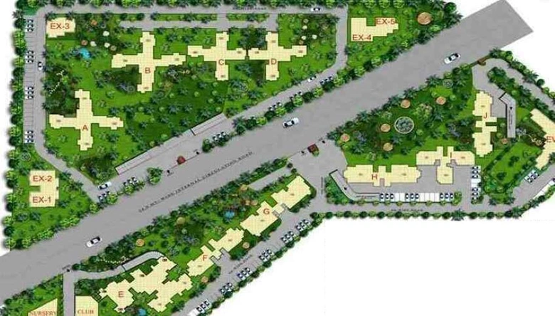 Master Plan of Sidhartha NCR Greens in Sector 95, Gurgaon - Image 17437