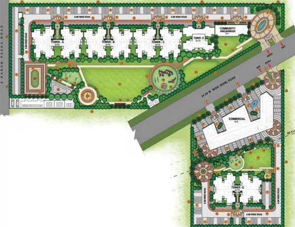 Master Plan of Signature Global Aspire in Sector 95, Gurgaon - Image 51129