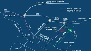 Location of Supertech Hill Town - Image 17410