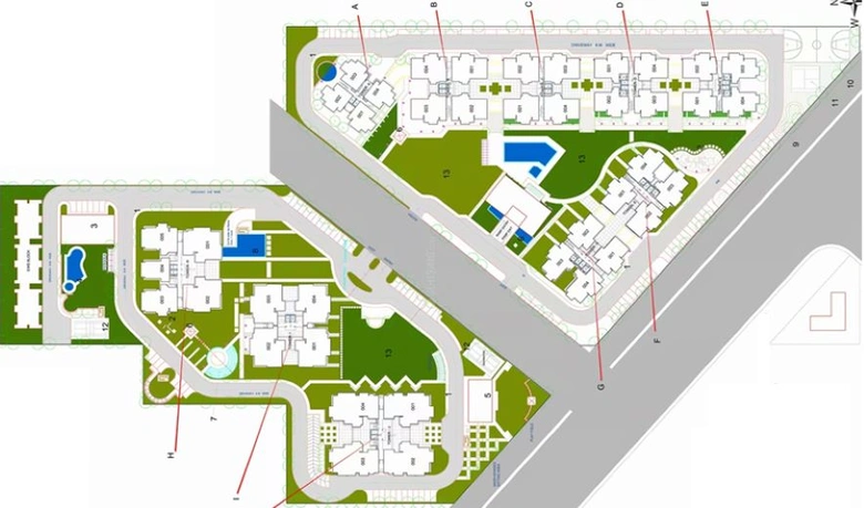 Master Plan of Tashee Capital Gateway in Sector 111, Gurgaon - Image 17449
