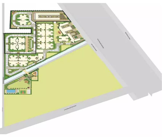 Master Plan of MRG World Ultimus in Sector 90, Gurgaon - Image 23152