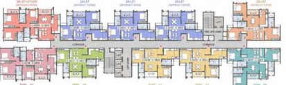 Floor Plan of Brigade Calista Phase 2 in Budigere Road, Bangalore - Image 46247