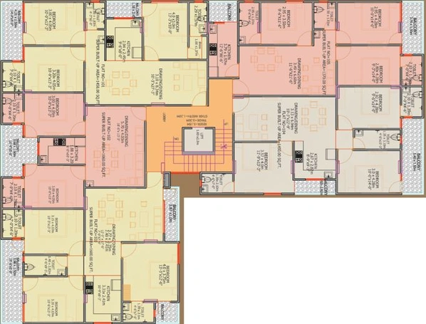 Floor Plan of Aarohi Dreams in Mansarovar, Jaipur - Image 57762