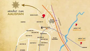Location of Arihant Clan Aalishan Phase 2 - Image 37572