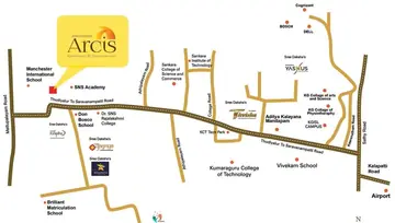 Location of Sree Daksha Arcis - Image 20556