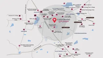 Location of Casagrand Flamingo - Image 46333