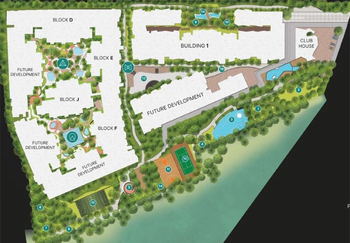 Master Plan of JRC Wild Woods in Sarjapur, Bangalore - Image 8607