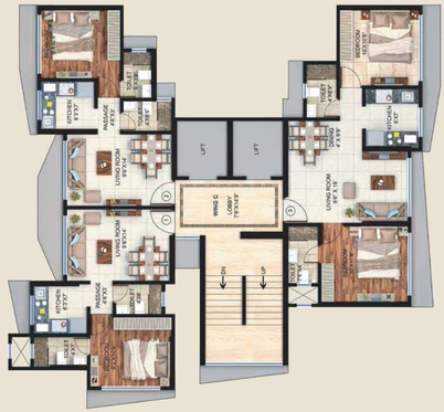 Master Plan of Bindra Sateri Legacy in Andheri East, Mumbai - Image 45765
