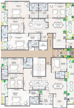 Floor Plan of ATCO La Vivant in Sarjapur, Bangalore - Image 46369