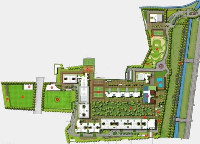 Master Plan of Lodha Mirabelle in Hebbal, Bangalore - Image 46378