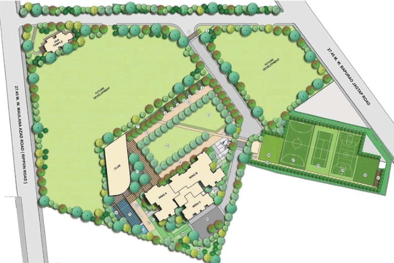 Master Plan of Lodha Bellevue in Mahalaxmi, Mumbai - Image 102493